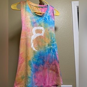 ZYIA Active Women’s kettlebell Tank, Tie Dye